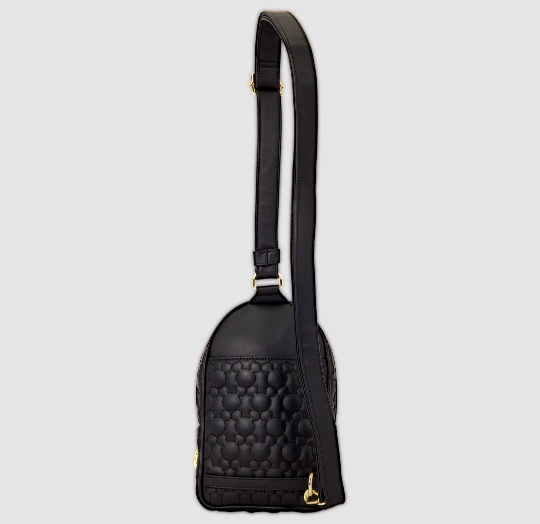 Loungefly - Mickey Mouse Silhouette All-Over Print Sling Crossbody Bag