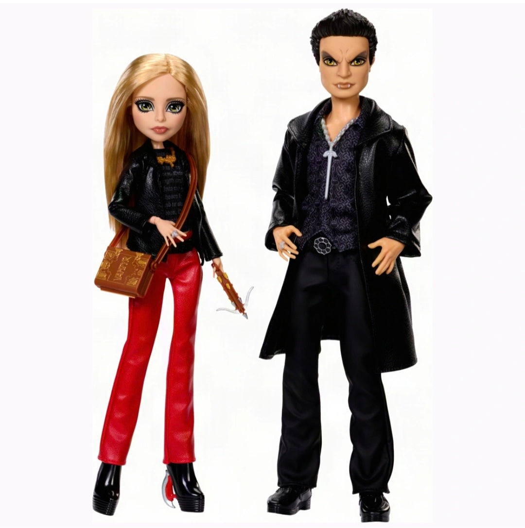 Monster High Skullector Doll Buffy the Vampire Slayer and Angel 2 Pack