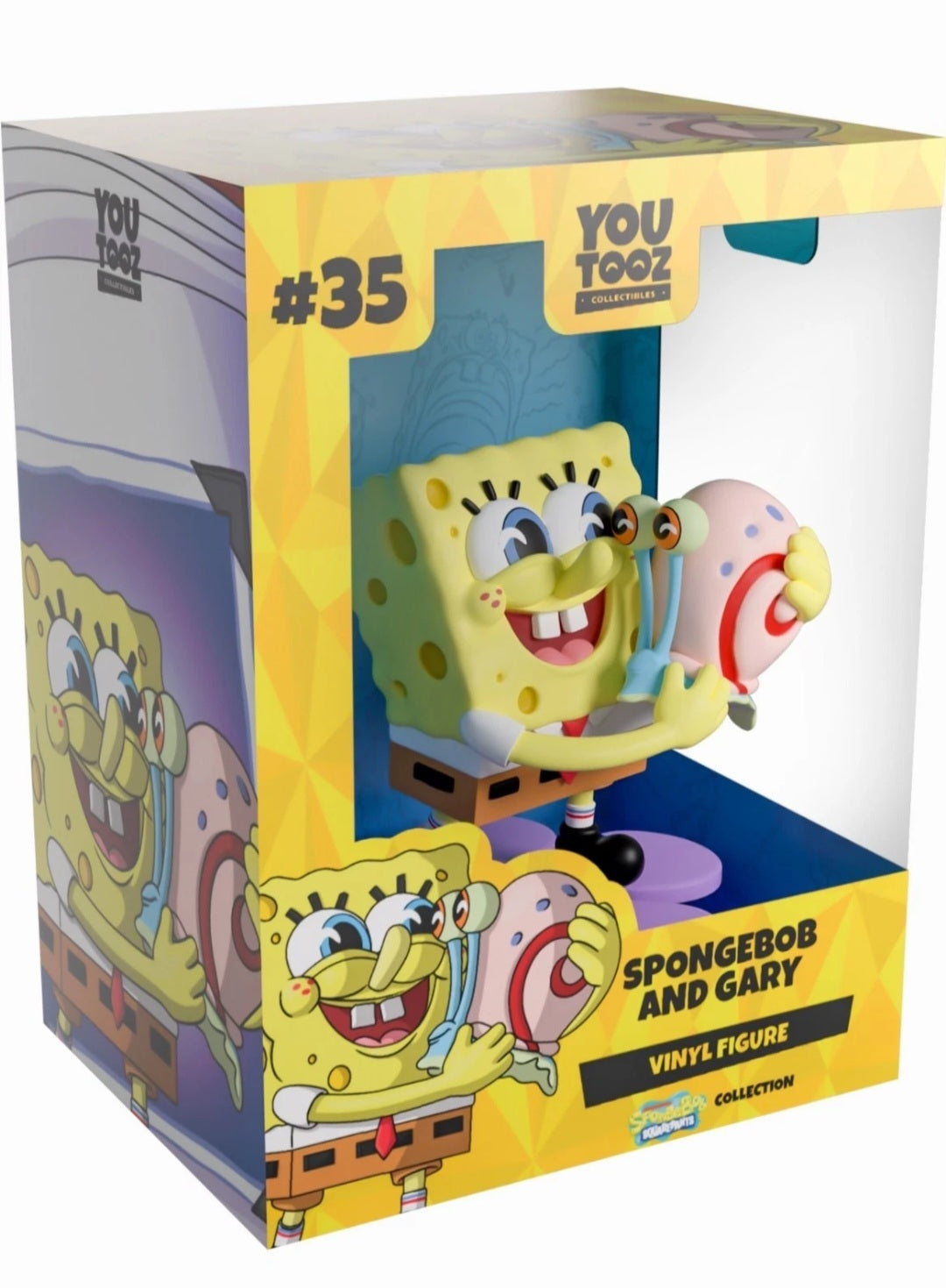 Spongebob Squarepants Spongebob And Gary #35 Youtooz Vinyl Figure New