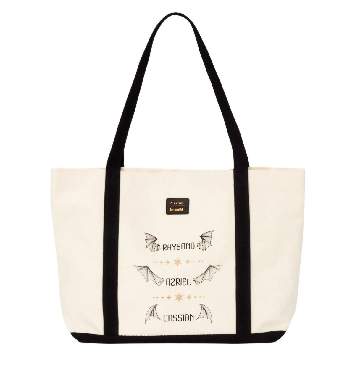 Loungefly - A Court of Thorns and Roses The Bat Boys Canvas Tote Bag PRE-ORDER