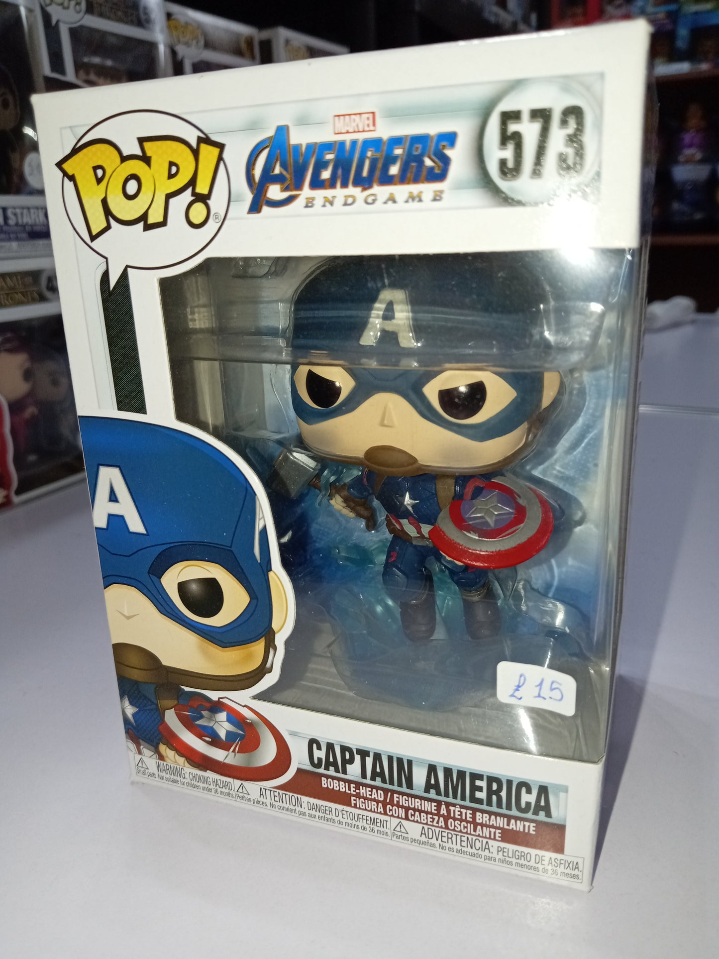 Marvel Avengers Endgame - Captain America #573