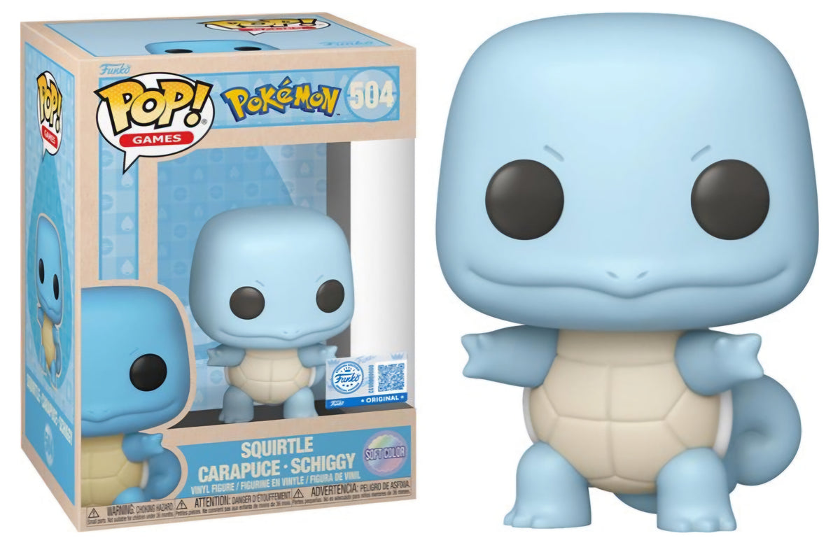 Pokémon - Squirtle #504 Special Edition, Soft Color