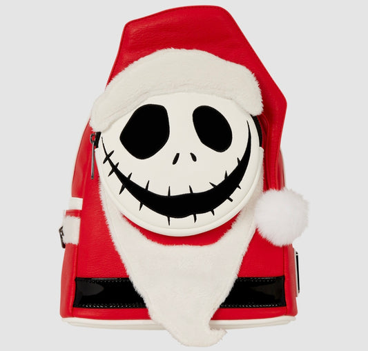 Loungefly - The Nightmare Before Christmas Jack Skellington Sandy Claws Cosplay Mini Backpack