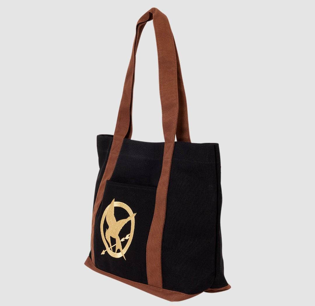 Loungefly - The Hunger Games District 12 Oversized Canvas Tote Bag