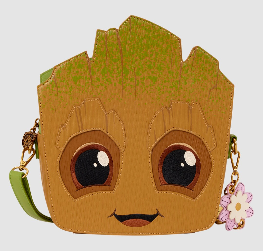 Loungefly - Guardians of the Galaxy Groot Spring Blooms Crossbody Bag