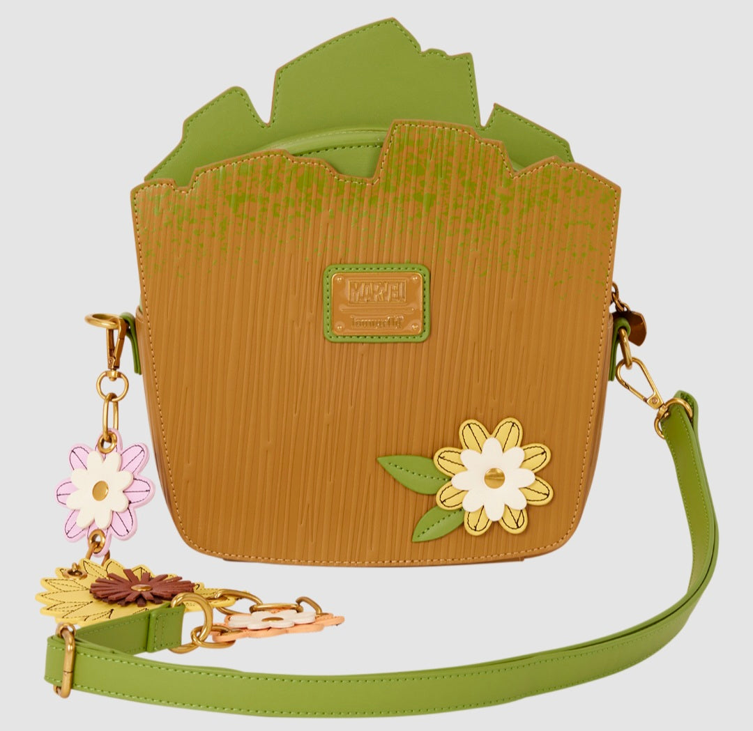 Loungefly - Guardians of the Galaxy Groot Spring Blooms Crossbody Bag
