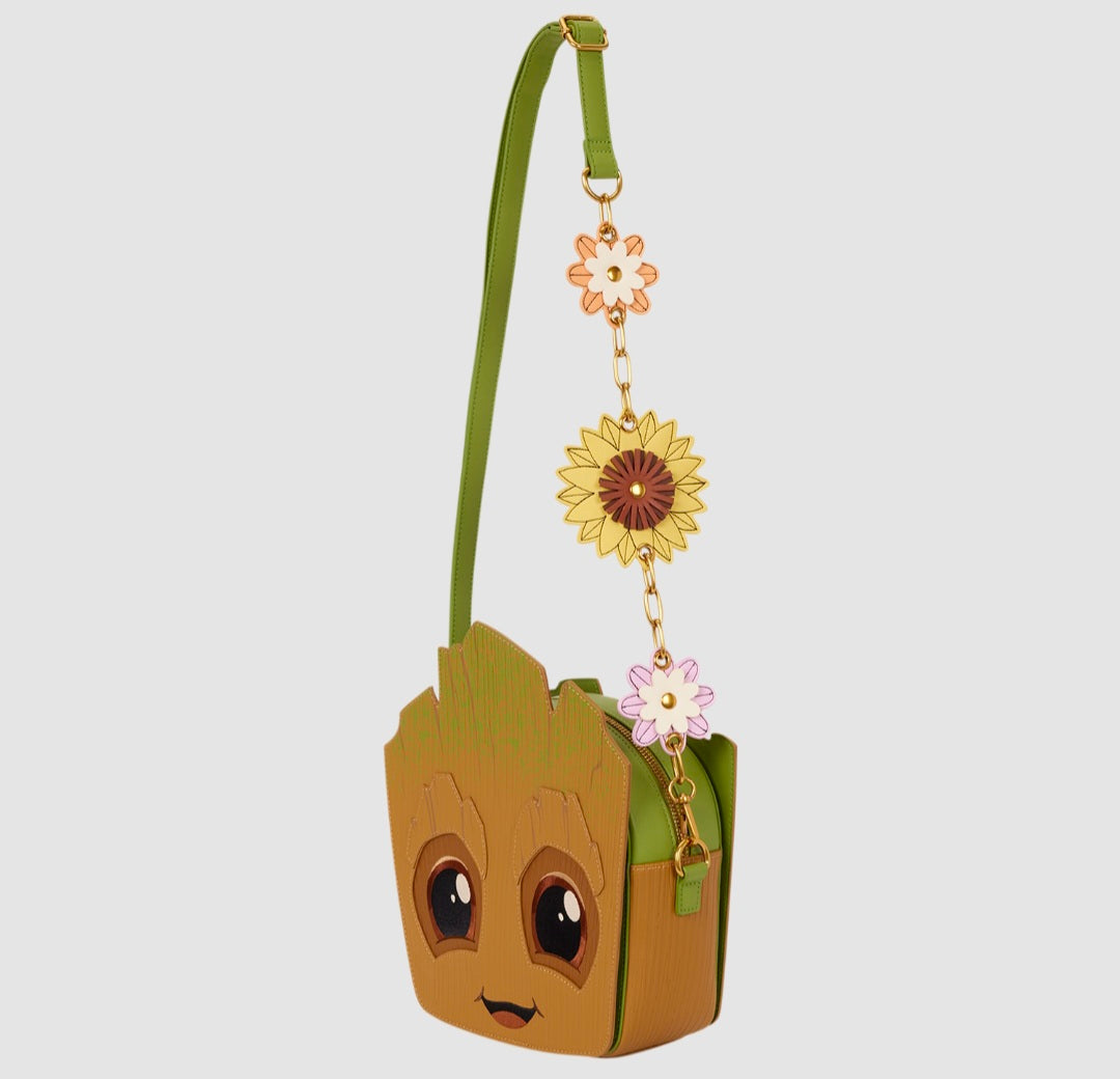 Loungefly - Guardians of the Galaxy Groot Spring Blooms Crossbody Bag