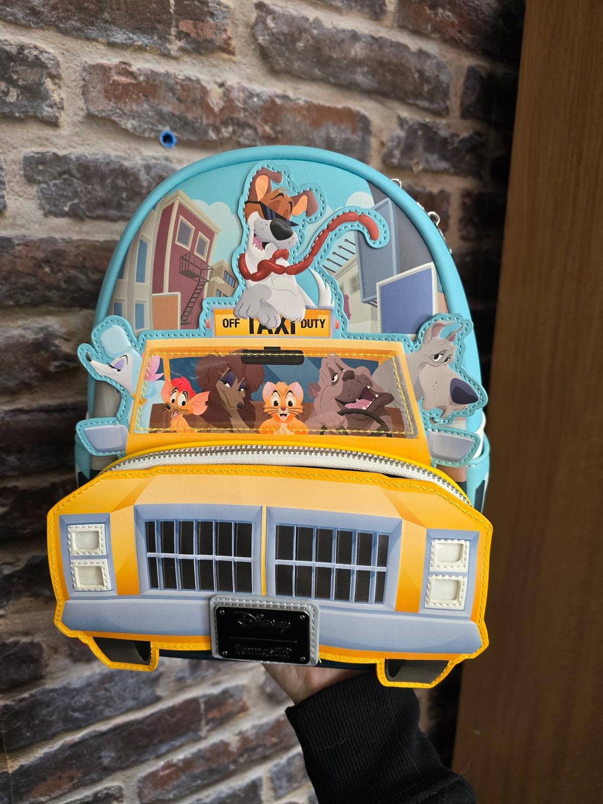 Loungefly - Oliver & Company Taxi Cab Light-Up Mini Backpack