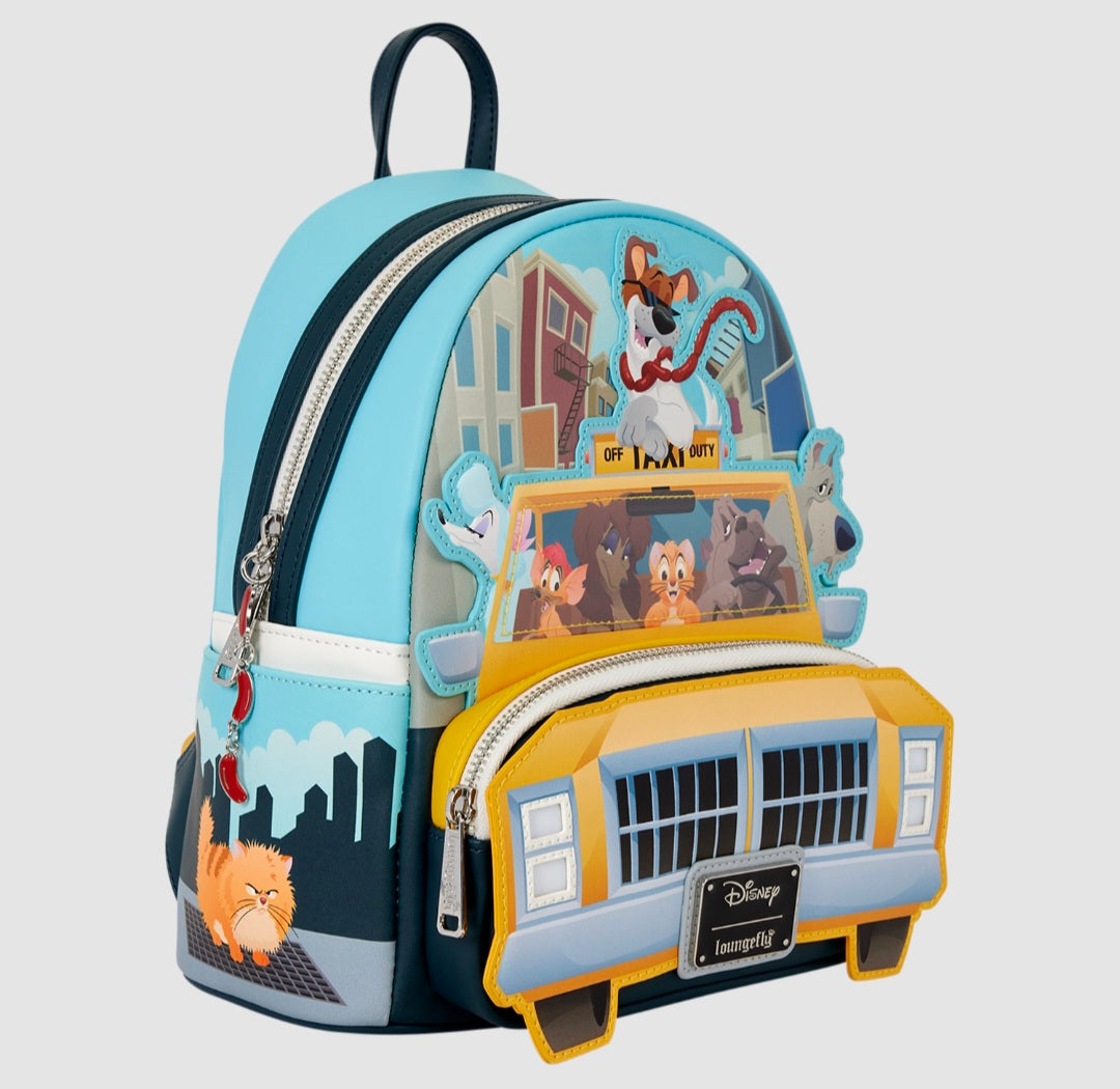 Loungefly - Oliver & Company Taxi Cab Light-Up Mini Backpack