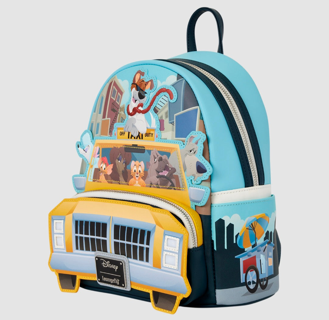 Loungefly - Oliver & Company Taxi Cab Light-Up Mini Backpack