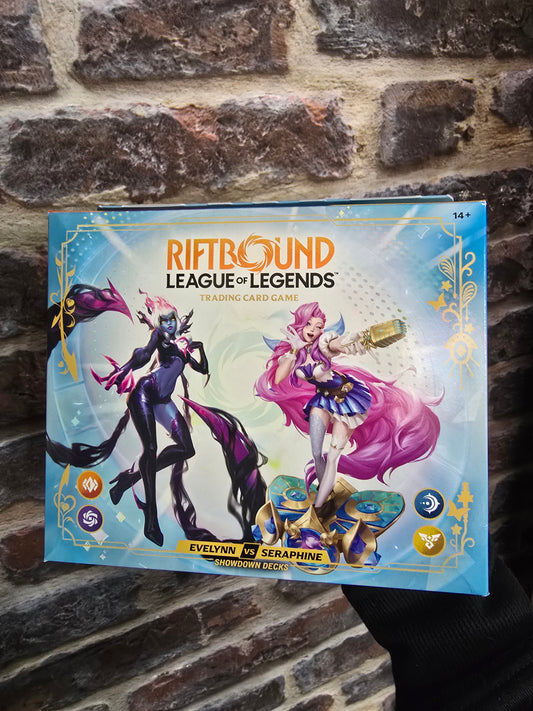 Riftbound League of Legends - Evelynn Vs Seraphine Showdown Decks