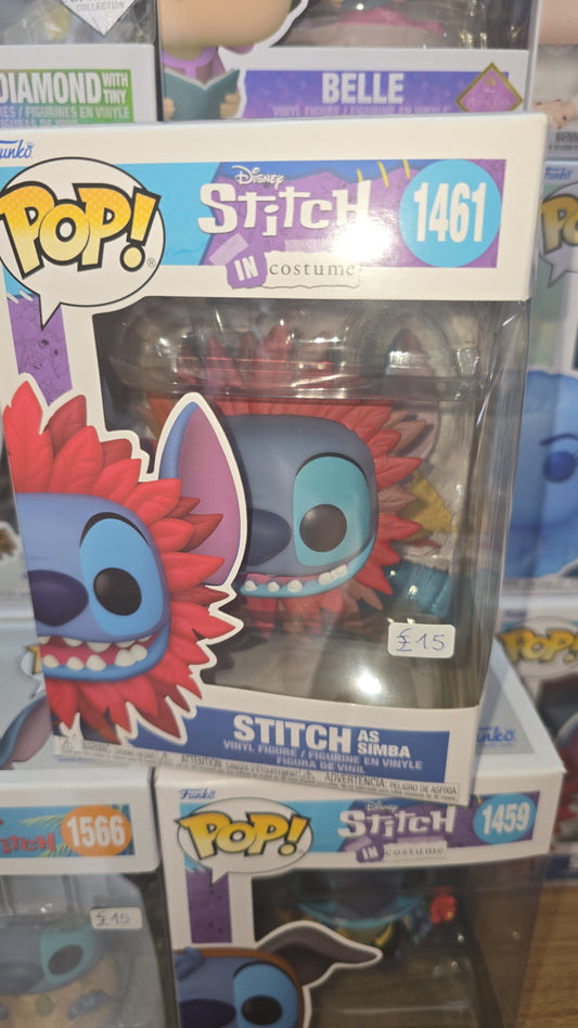 Disney Stitch in Costume - Stitch as Simba #1461