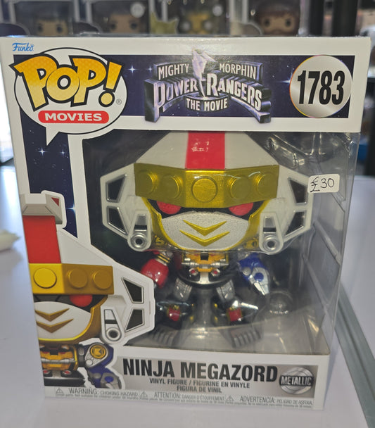 Mighty Morphin Power Rangers The Movie - Ninja Megazord #1783 Metallic