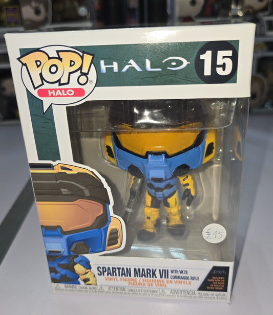 Halo - Spartan Mark VII with VK78 Commando Rifle #15