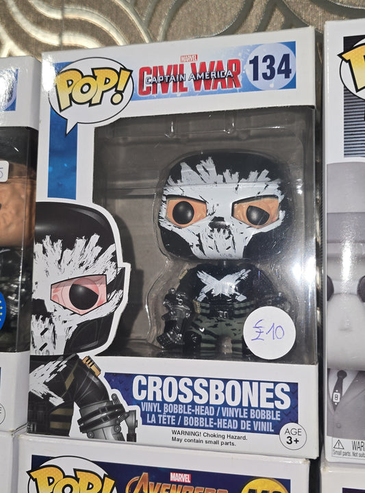 Marvel Captain America Civil War - Crossbones #134