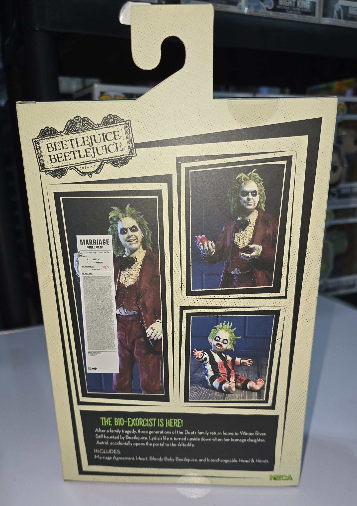 Beetlejuice Beetlejuice "Red Tuxedo" Ultimate 7 inch Scale Neca Figure