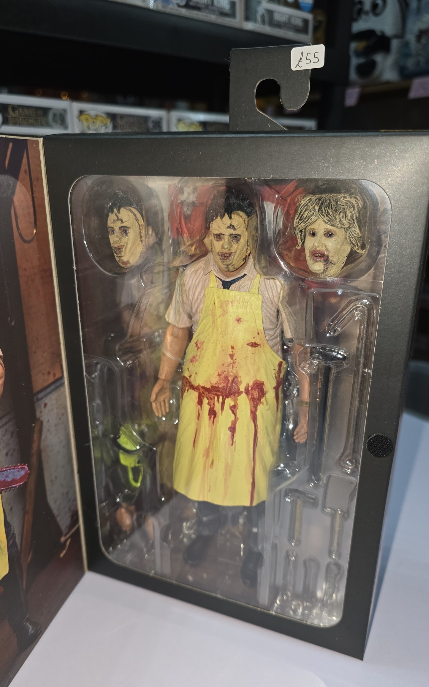 Texas Chainsaw Massacre 50th Anniversary LeatherfaceUltimate 7 inch Neca Figure