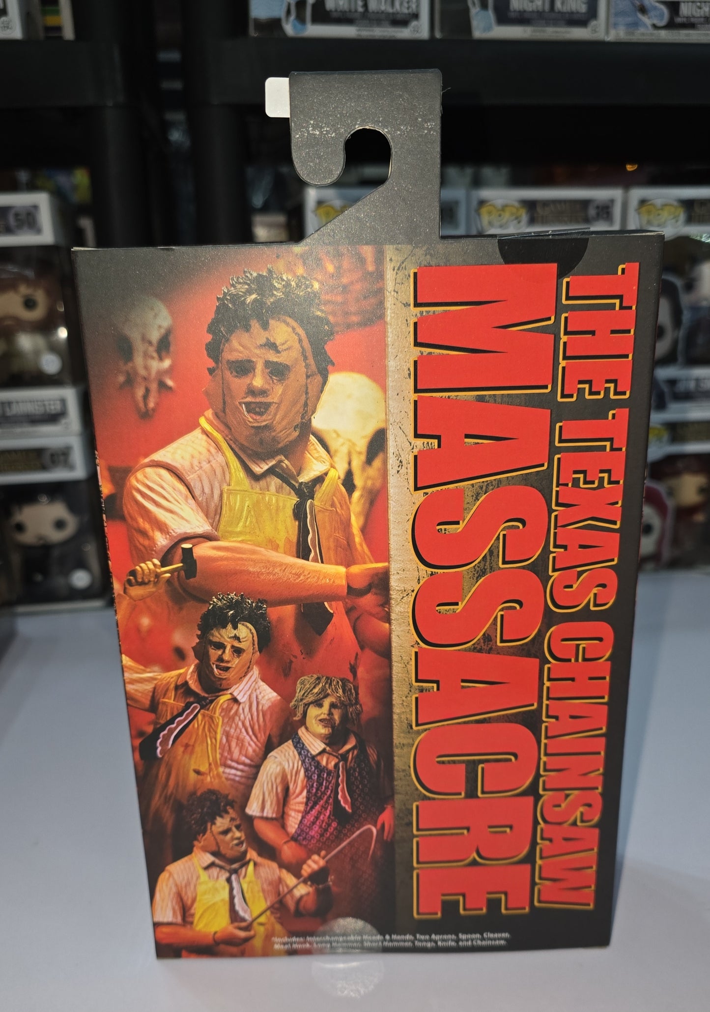 Texas Chainsaw Massacre 50th Anniversary LeatherfaceUltimate 7 inch Neca Figure