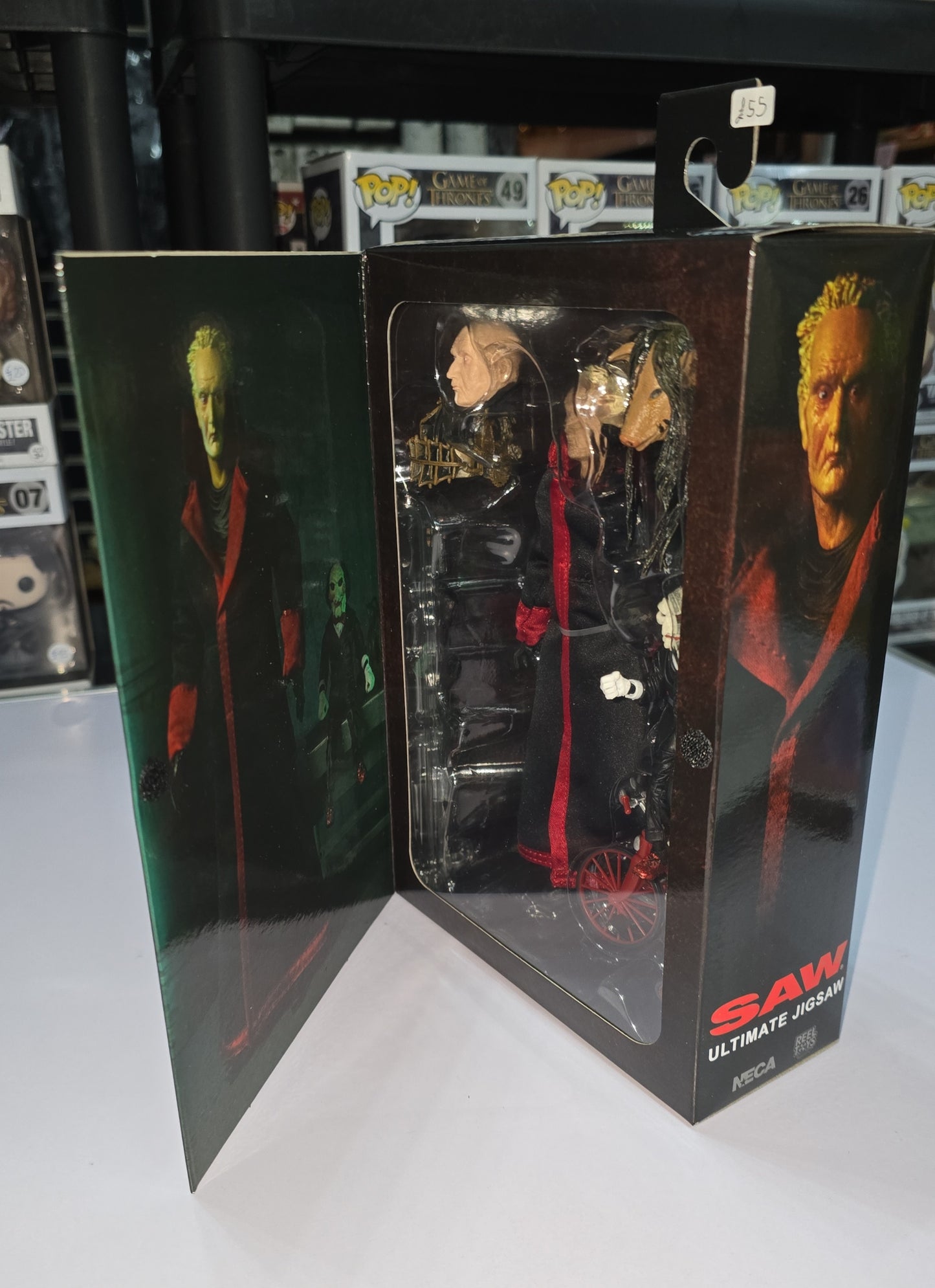 Saw Jigsaw Killer (Black Robe) Ultimate 7 Inch Scale Neca Figure