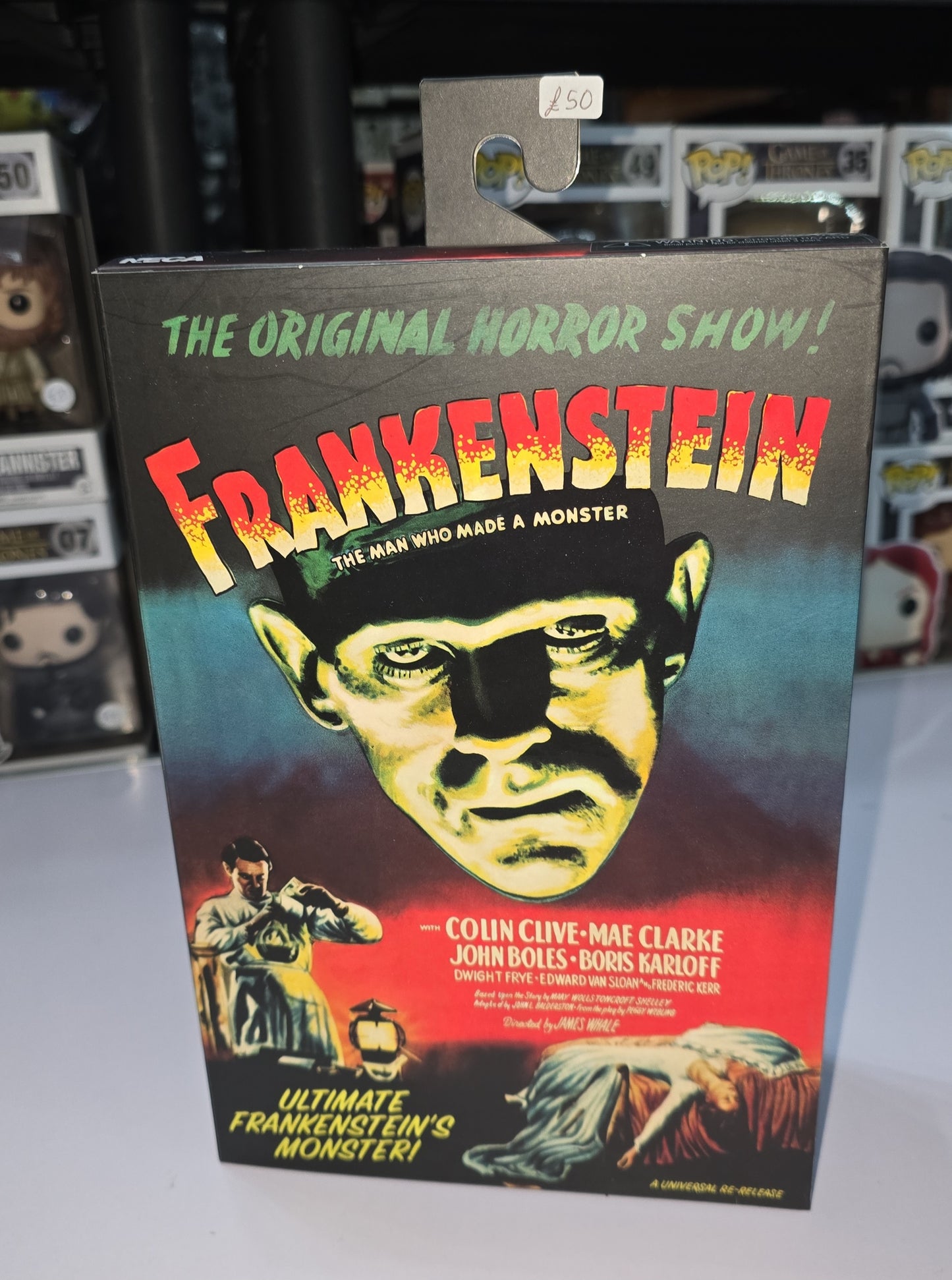 Universal Monsters (Colour) Frankenstein's Monster Ultimate 7 Inch Scale Neca Figure