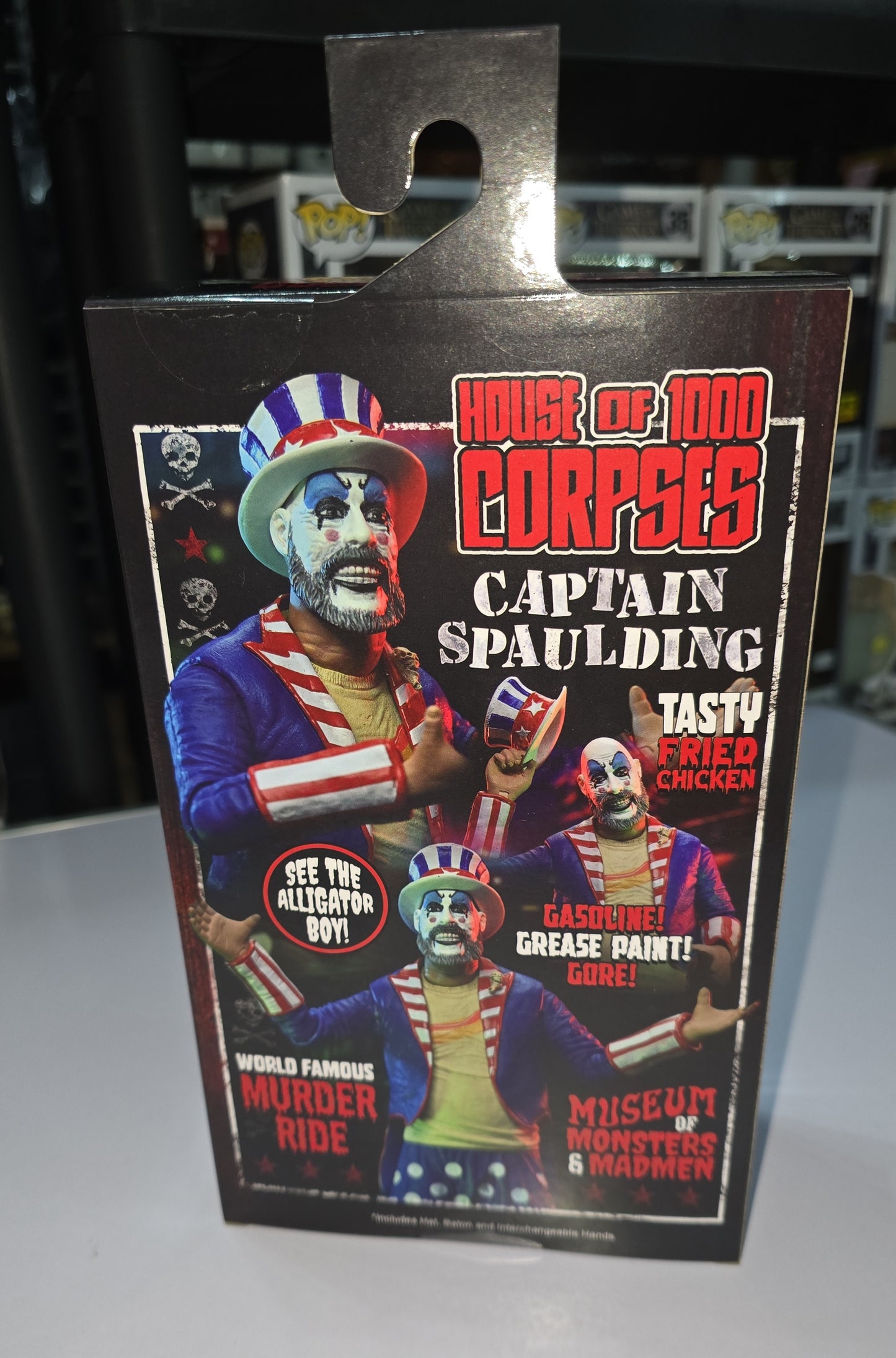 House of 1000 Corpses 20th Anniversary Captain Spaulding (Tailcoat) 7 Inch Scale Neca Figure
