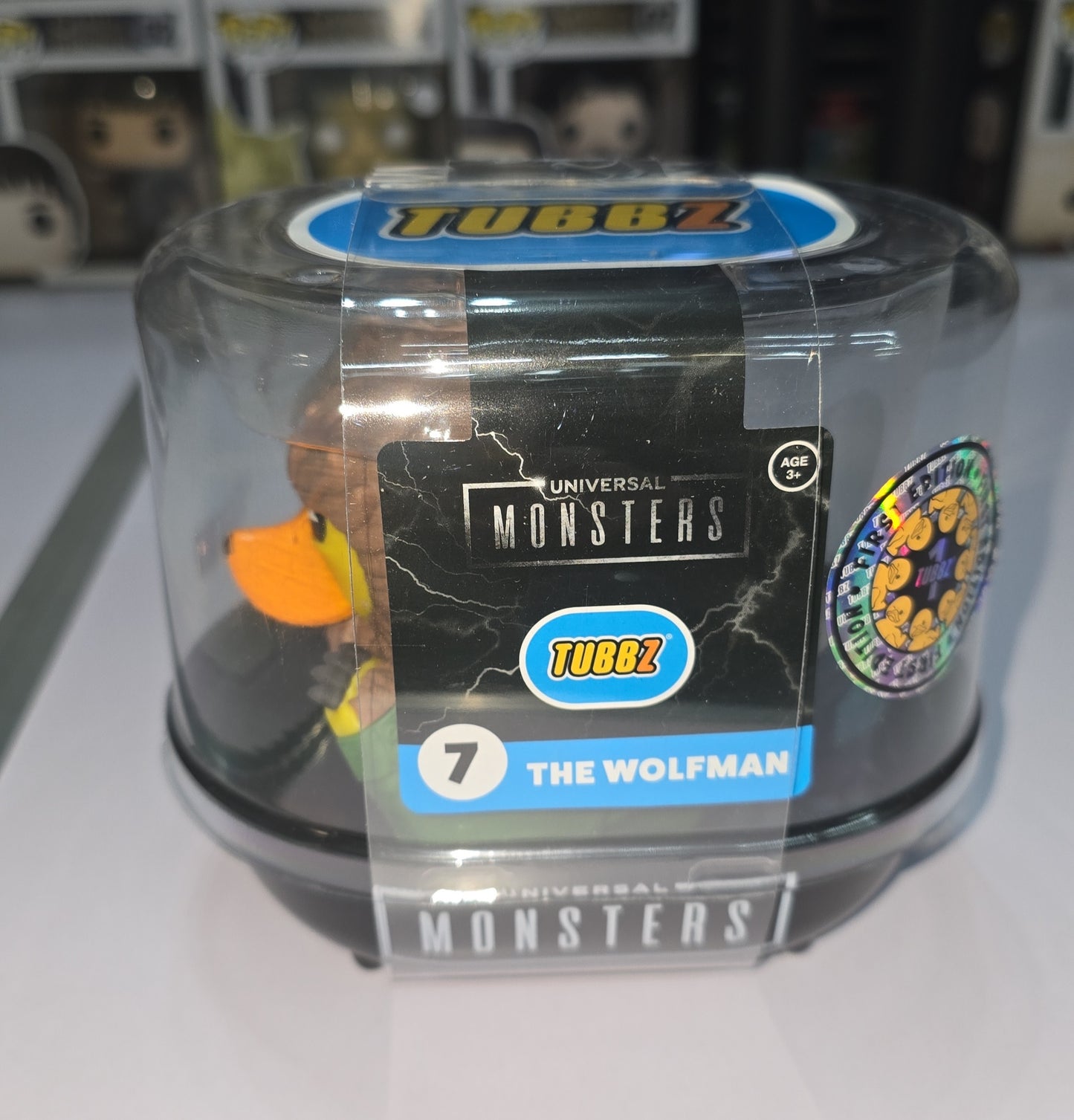 Universal Monsters Tubbz - The Wolfman - First Edition