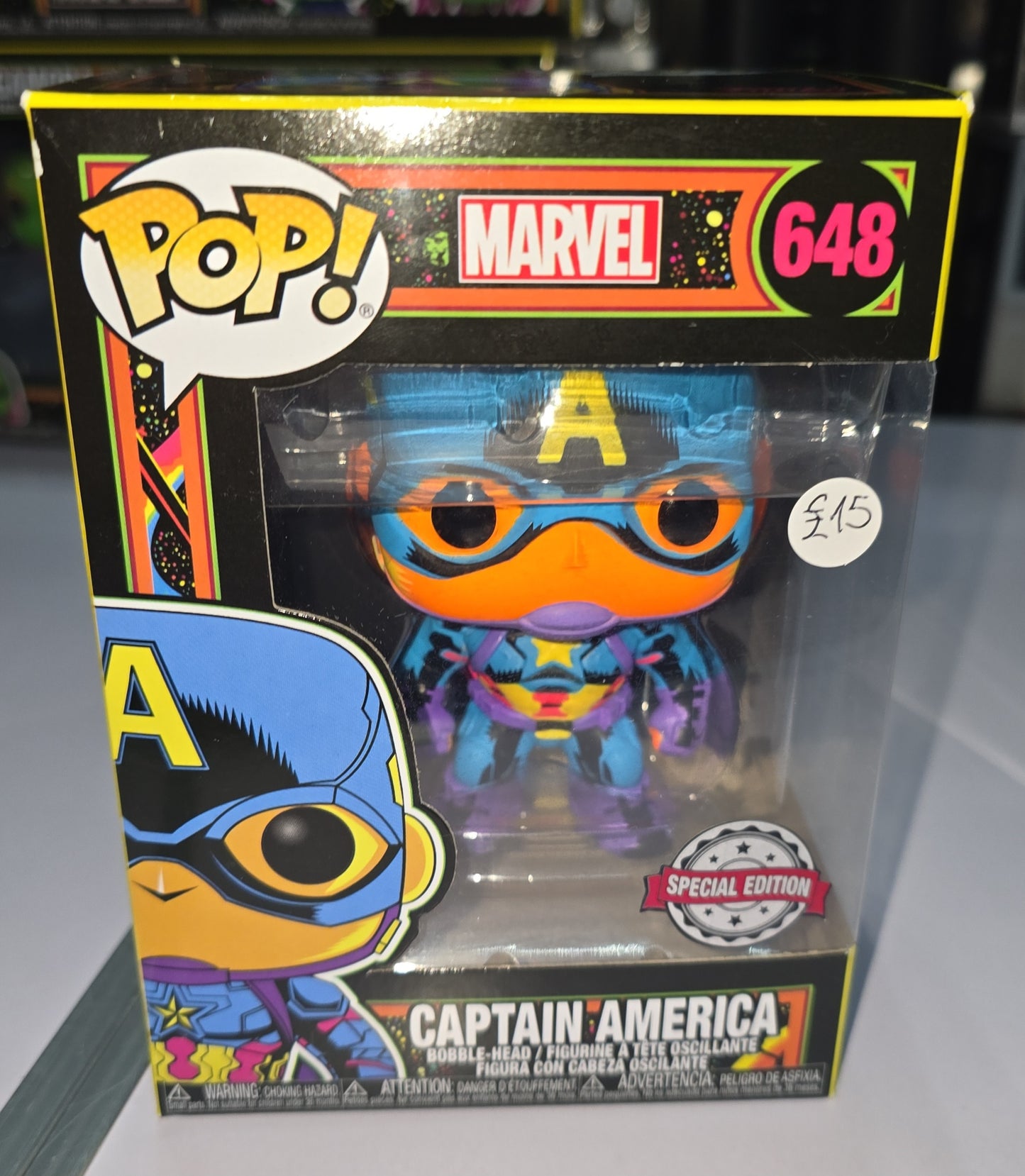 Marvel - Captain America #648 Blacklight