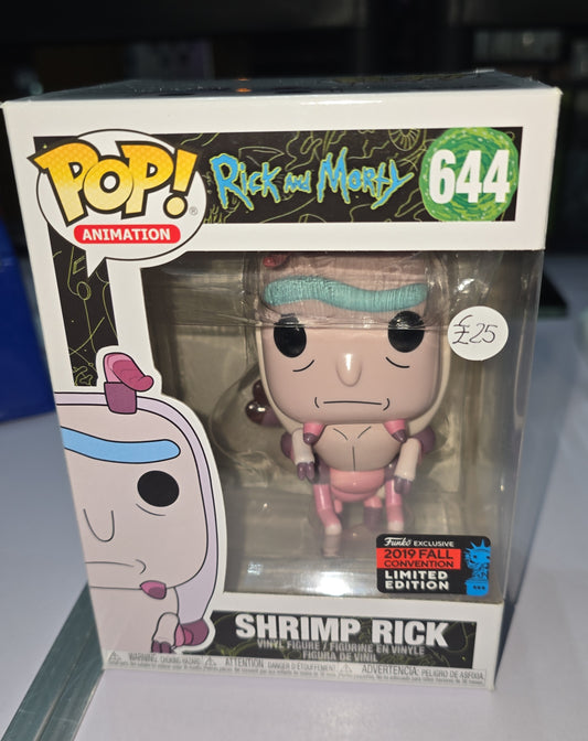 Rick and Morty - Shrimp Rick #644 2019 Limited Edition (Has a Tear on Bottom)