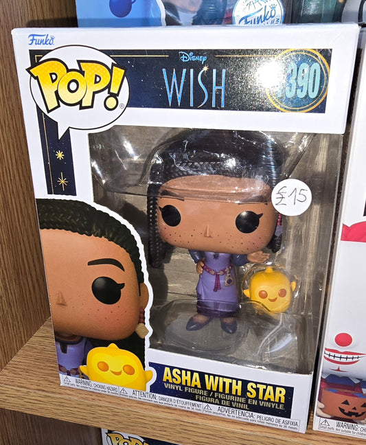 Wish - Asha With Star #1390