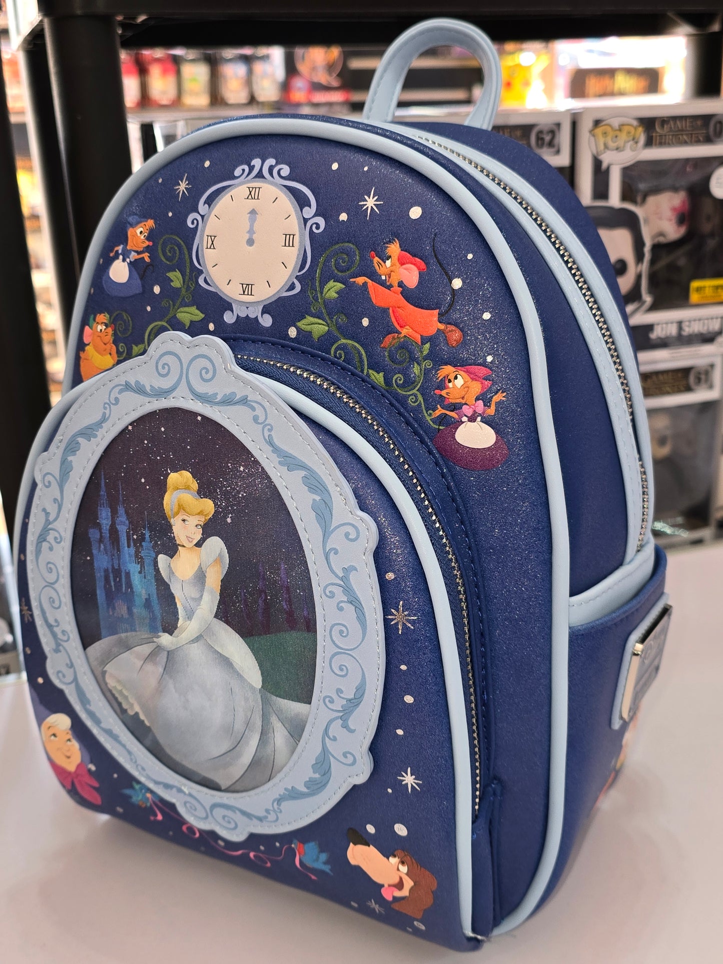 Loungefly Cinderella 75th Anniversary Lenticular Mini Backpack