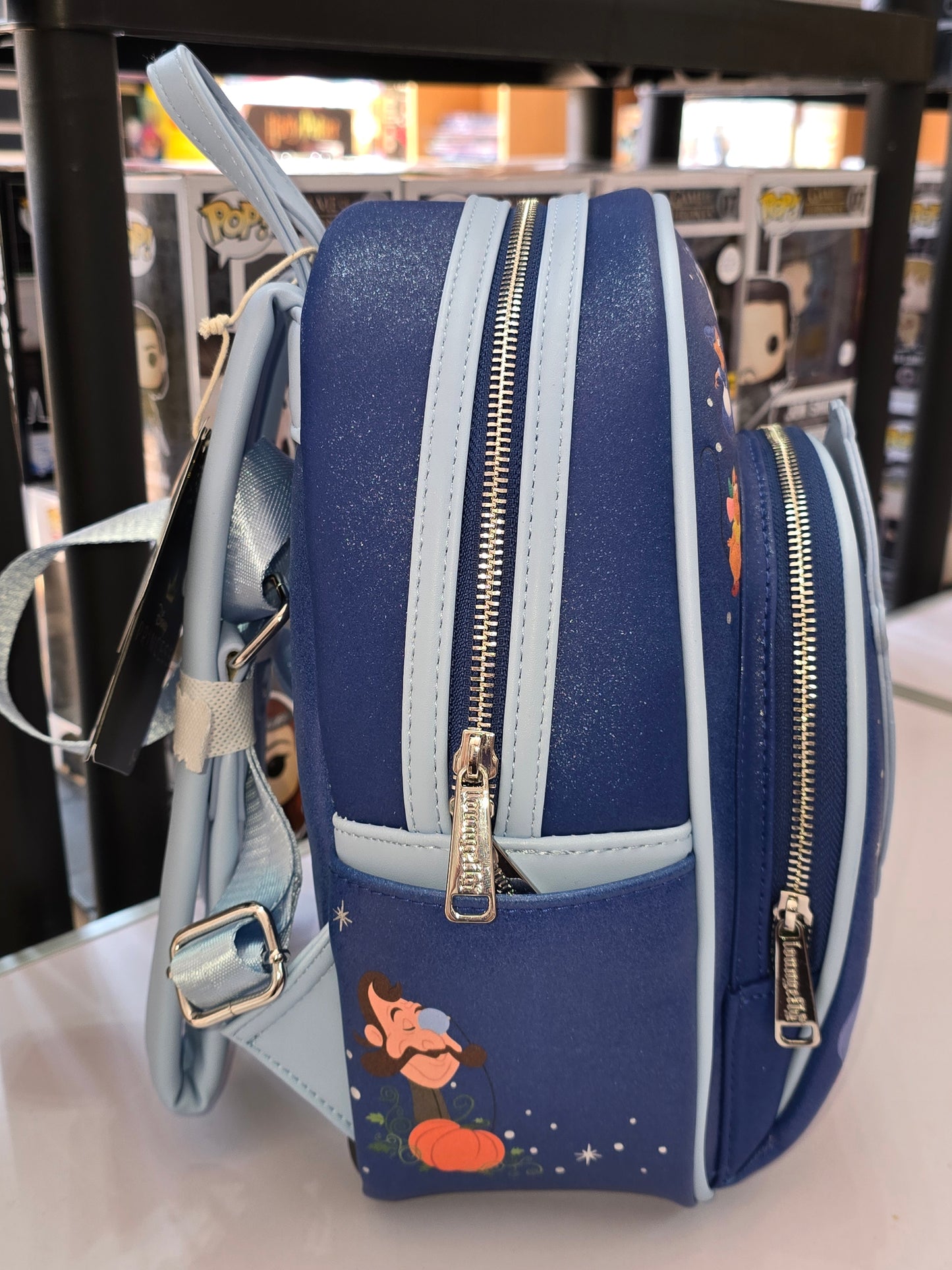 Loungefly Cinderella 75th Anniversary Lenticular Mini Backpack