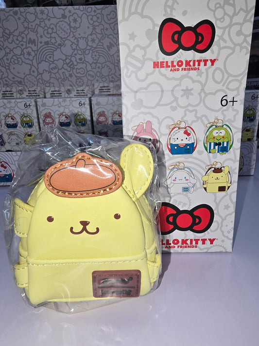 Loungefly Hello Kitty and Friends Bag Charm - Pompompurin