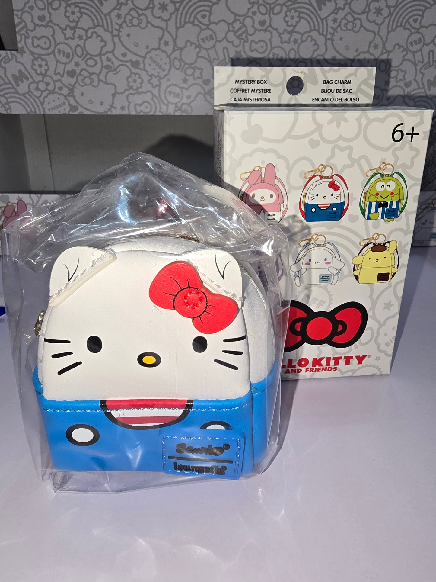 Loungefly Hello Kitty and Friends Bag Charm - Hello Kitty