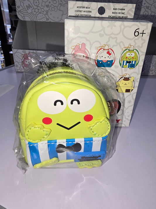 Loungefly Hello Kitty and Friends Bag Charm - Keroppi