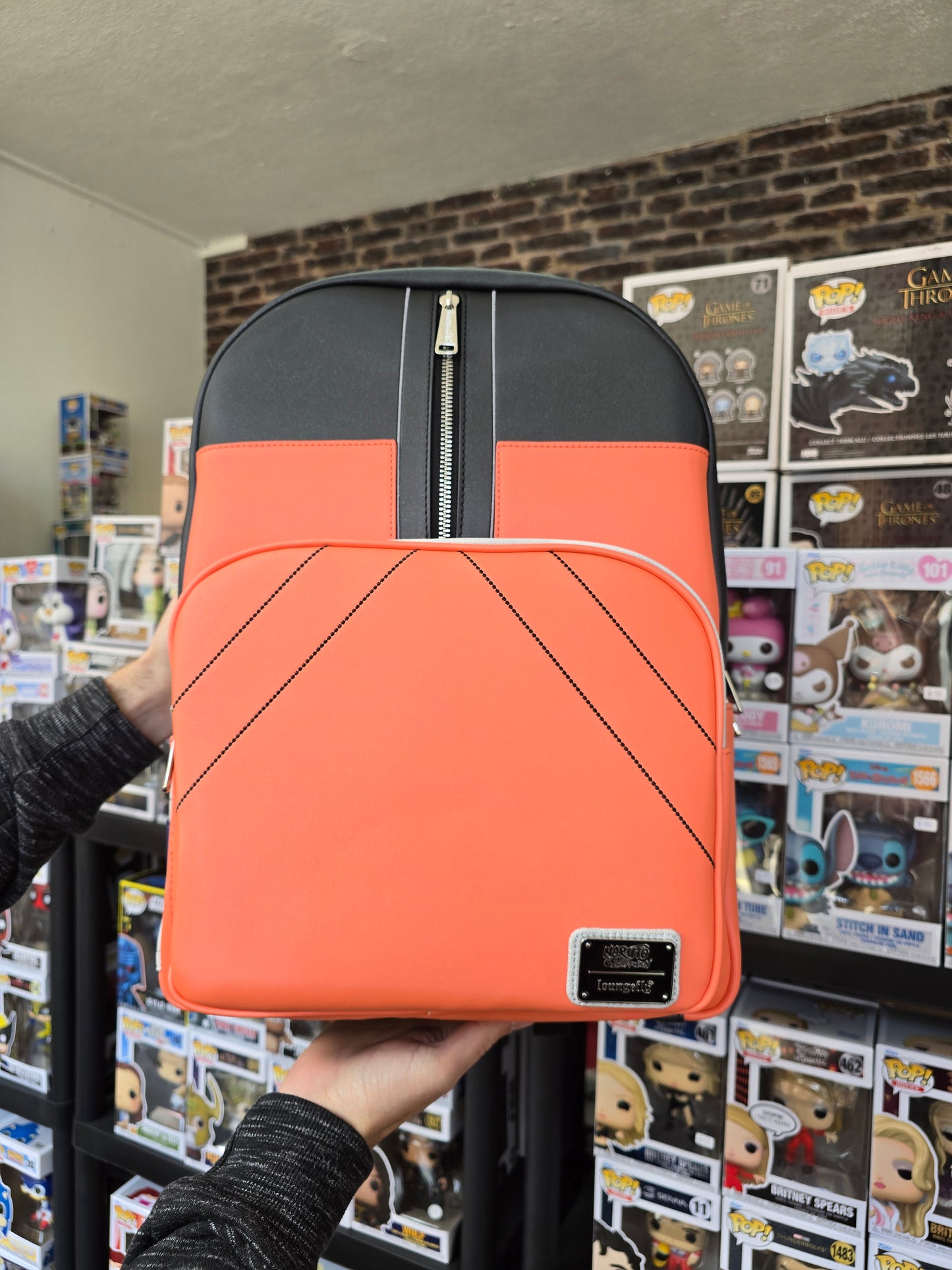 Loungefly Naruto Shippuden Cosplay Outfit Full Size Backpack