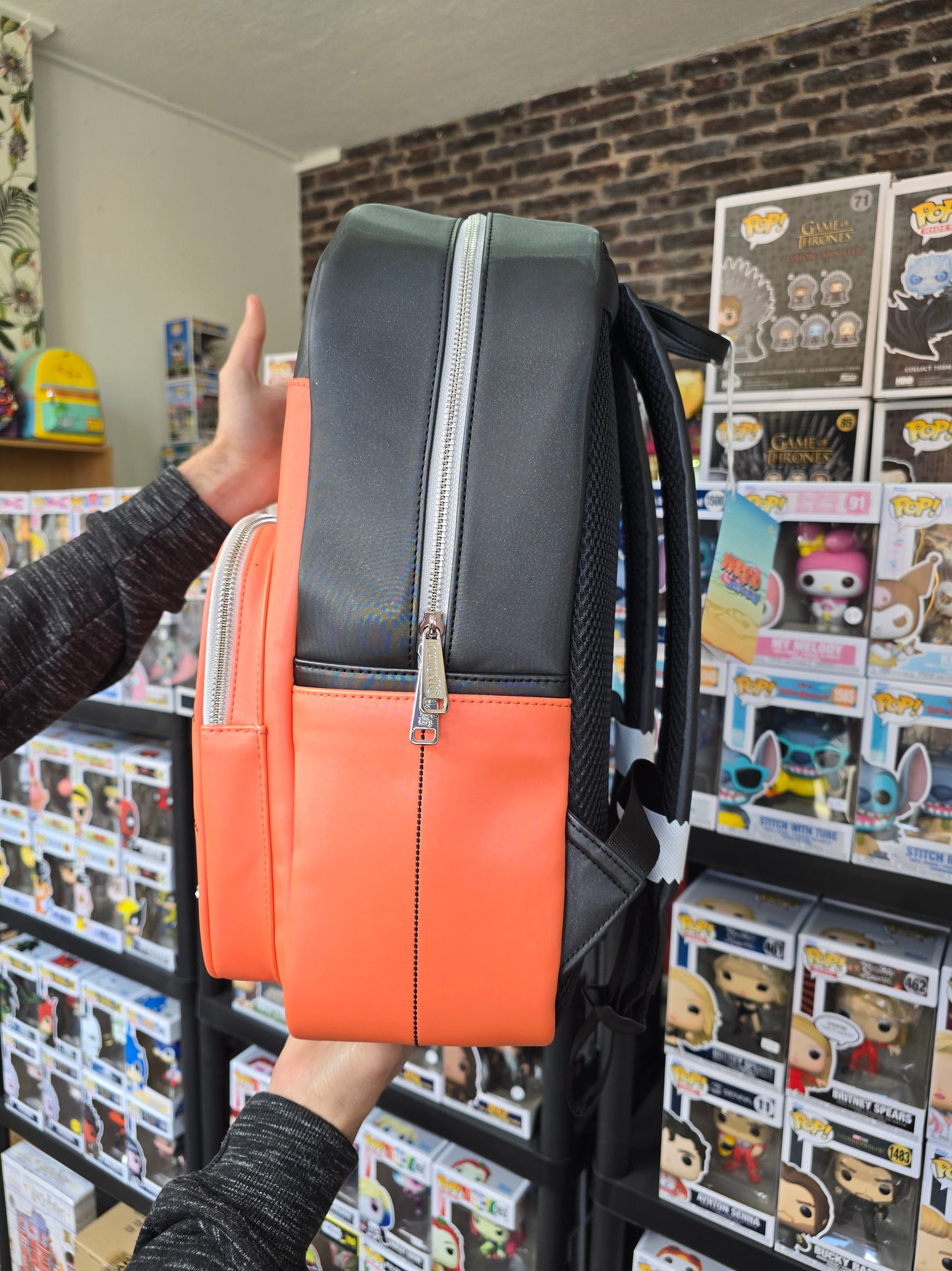 Loungefly Naruto Shippuden Cosplay Outfit Full Size Backpack