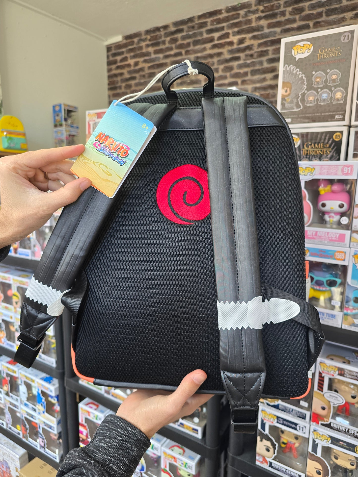 Loungefly Naruto Shippuden Cosplay Outfit Full Size Backpack
