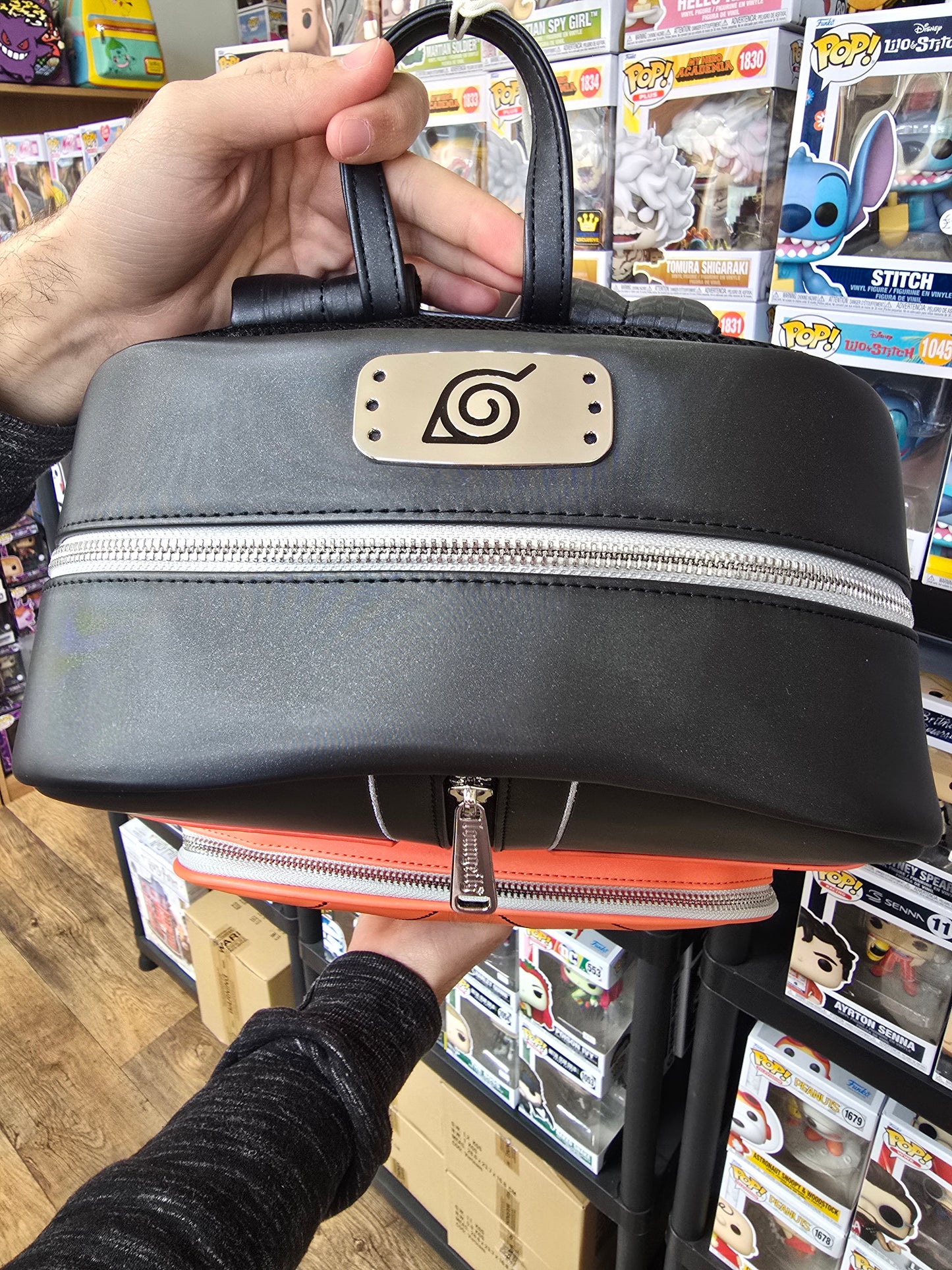 Loungefly Naruto Shippuden Cosplay Outfit Full Size Backpack