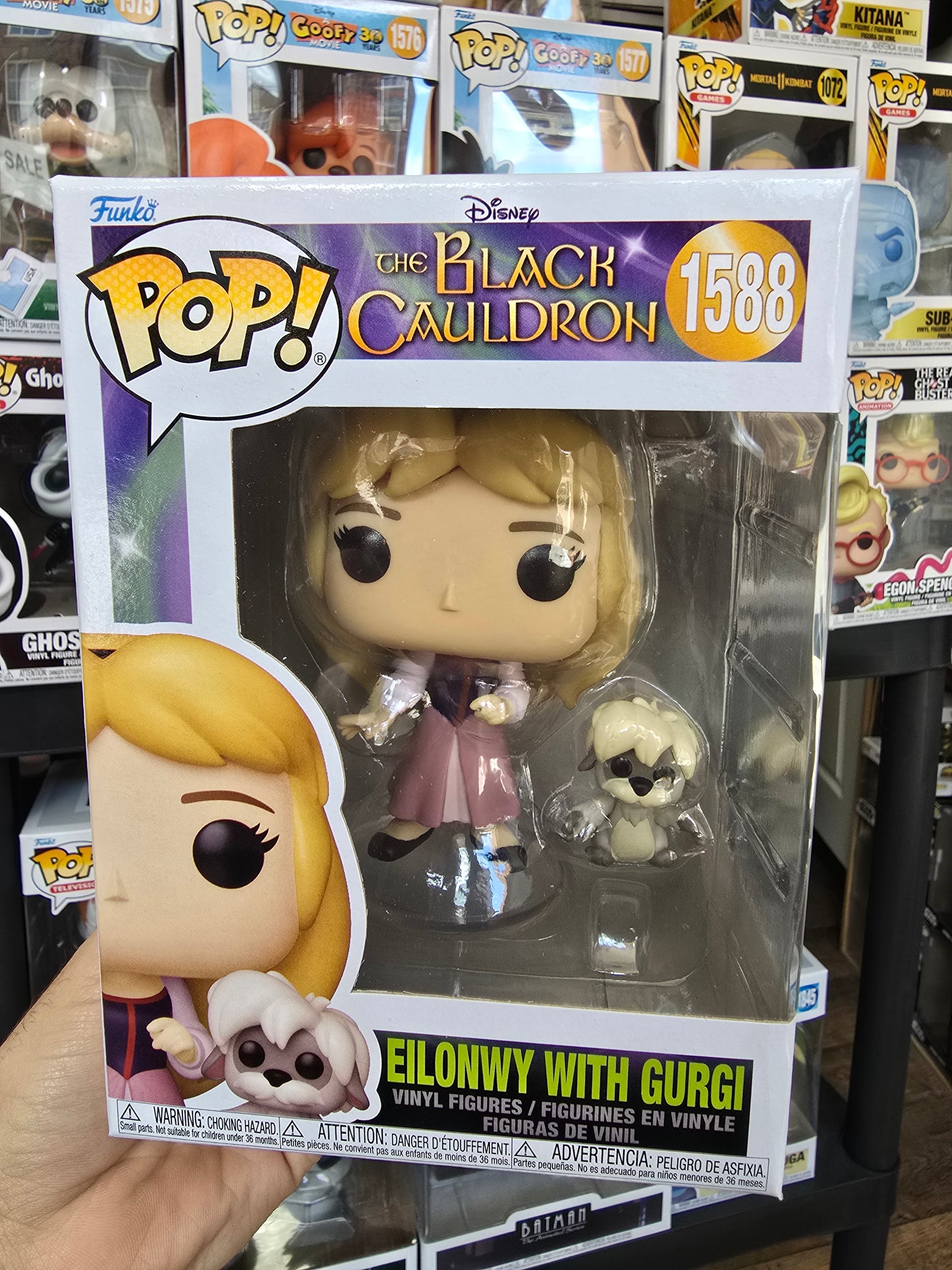 The Black Cauldron - Eilonwy with Gurgi #1588