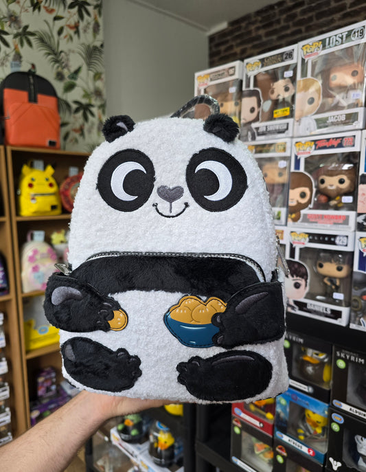 Loungefly Kung Fu Panda Plush Mini Backpack - Dreamworks