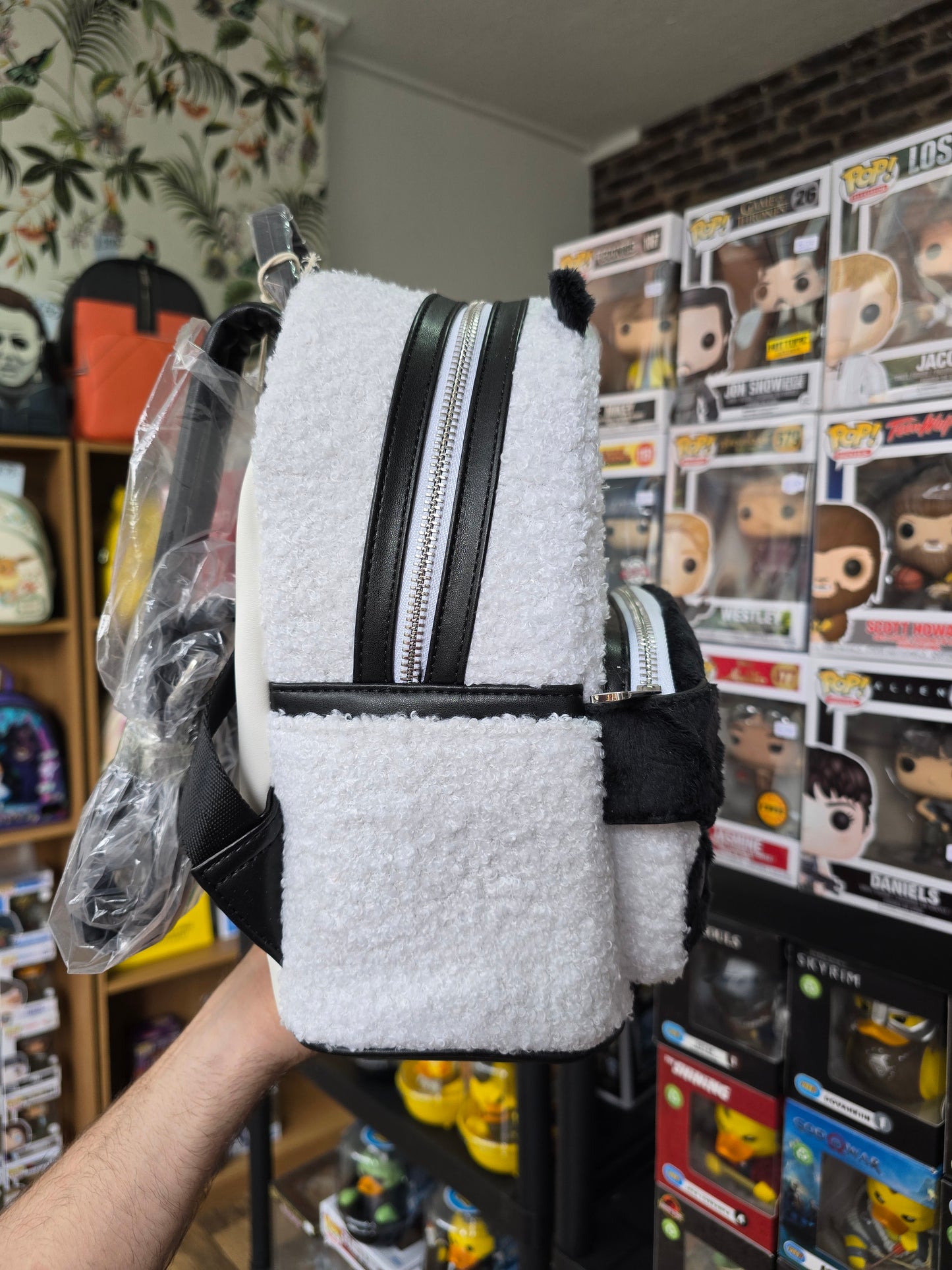 Loungefly Kung Fu Panda Plush Mini Backpack - Dreamworks