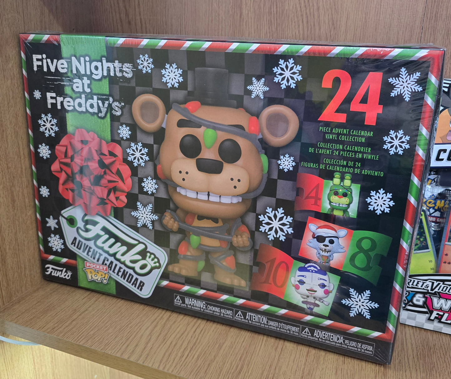 Five Night's at Freddy's 24 Days Funko Pocket Pop Advent Calendar