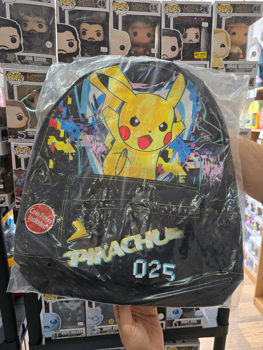 Pokémon Pikachu Backpack with Pokeball Coin Purse