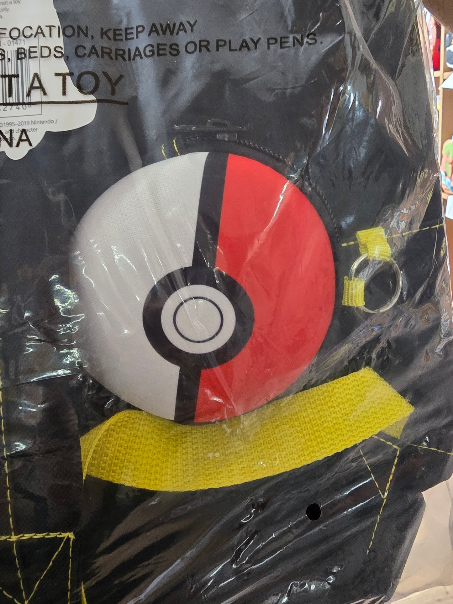 Pokémon Pikachu Backpack with Pokeball Coin Purse
