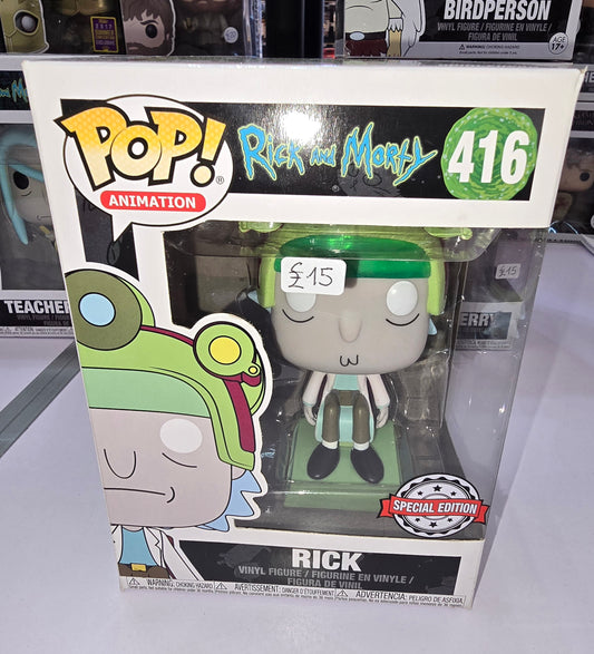 Rick and Morty - Rick #416 (Window Dents on Front as seen on 2nd Picture)