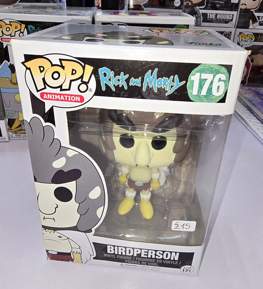 Rick and Morty - Birdperson #176 (Tear on One Side, as seen on 2nd Picture)