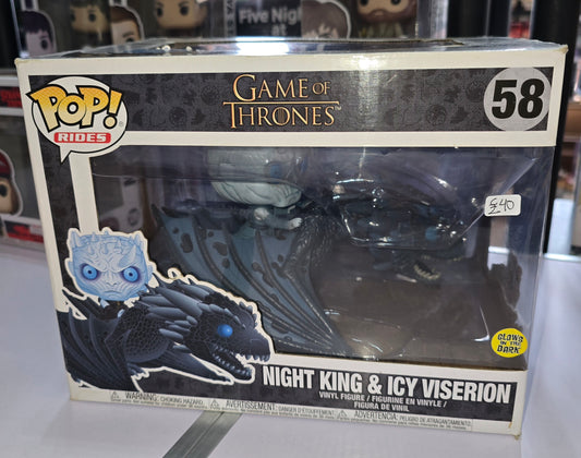 Game of Thrones - Night King and Icy Viserion #58 Glows in the Dark