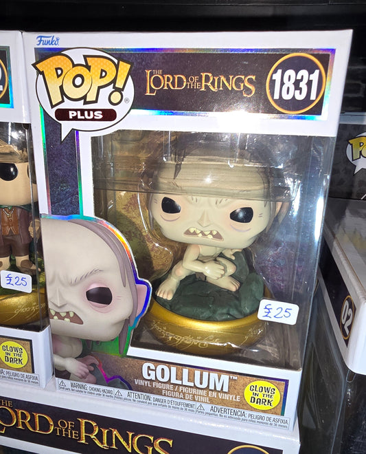 The Lord of The Rings - Gollum #1831 Glows in the Dark