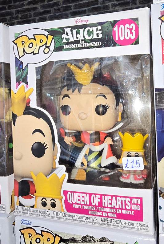 Alice in Wonderland - Queen of Hearts With King #1063