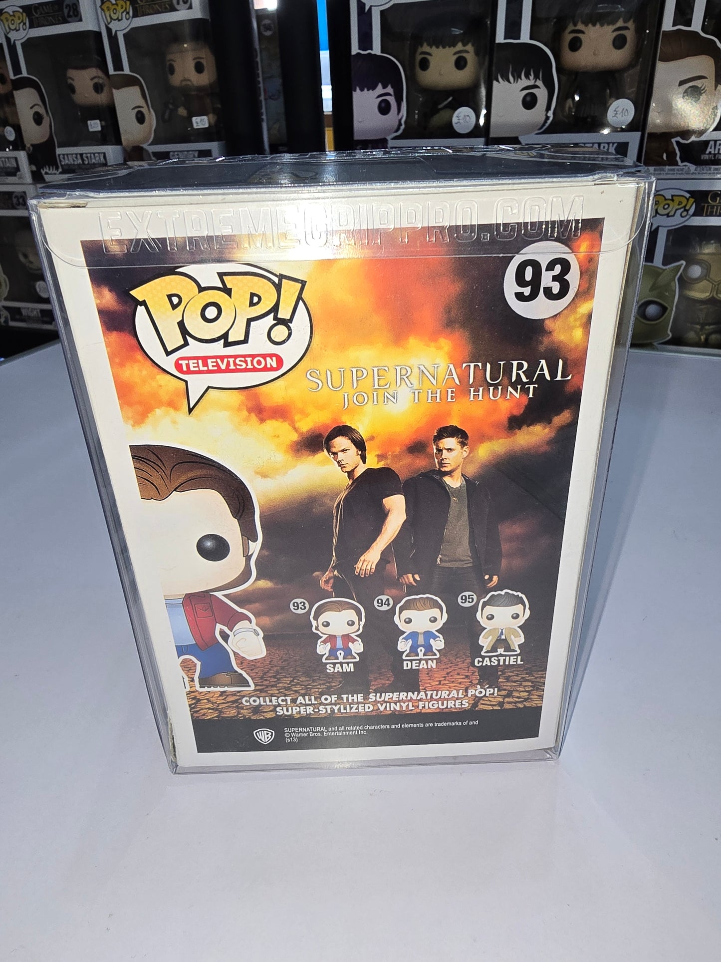 Supernatural Join The Hunt - Sam #93 (Has a Tear on the Side of the Box)